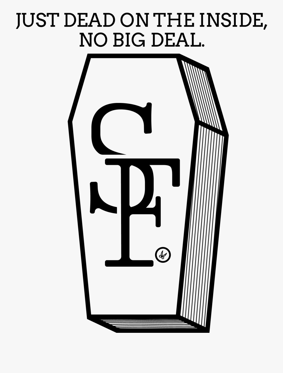 Image Of Nbd Coffin Tee, Transparent Clipart