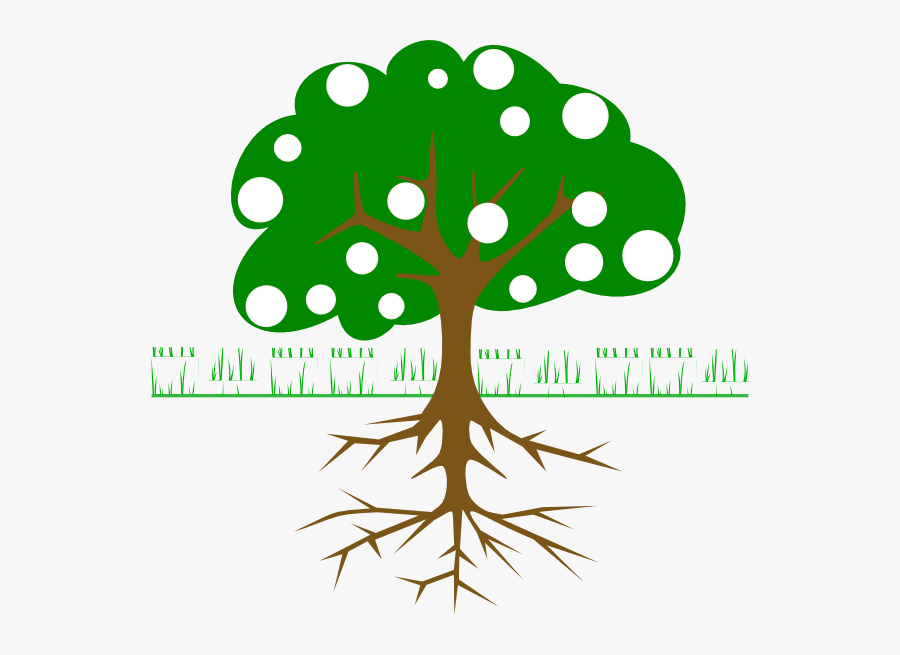 Tree With Fruits Clip Art At Clker - Tree Clip Art, Transparent Clipart