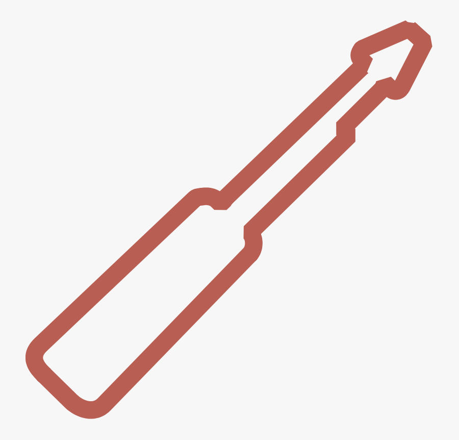 Screw Clip Art Download - Schematic Screwdriver, Transparent Clipart