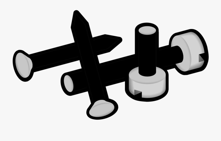 How To Set Use Screw Clipart , Png Download - Screws And Nails Png, Transparent Clipart