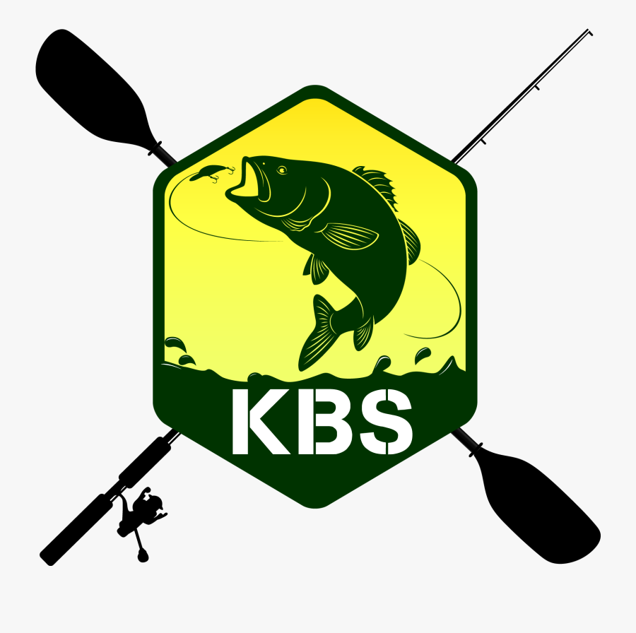 Kayak And Fishing Logos, Transparent Clipart
