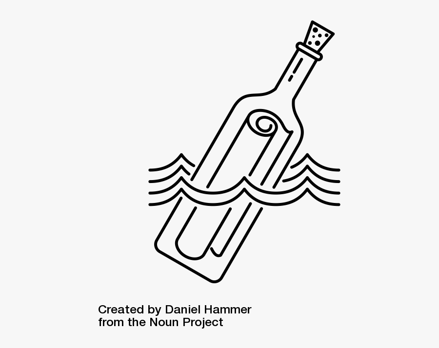 Transparent Ketchup Bottle Clipart Black And White - Line Art, Transparent Clipart