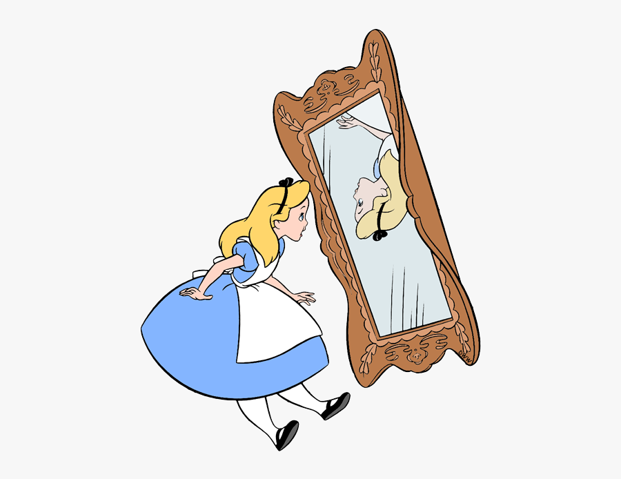 Alice In Wonderland Alice Falling , Free Transparent Clipart - ClipartKey.