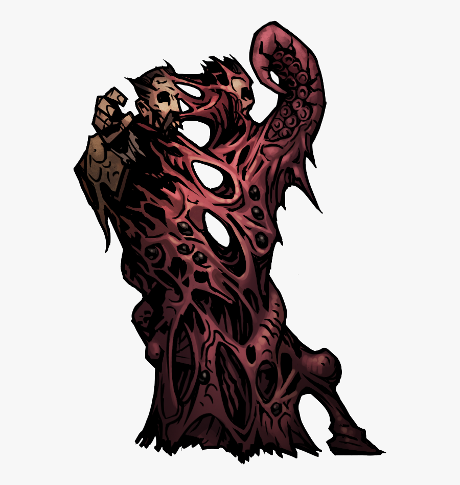 Imperfect Reflection - Darkest Dungeon Eldritch Face, Transparent Clipart