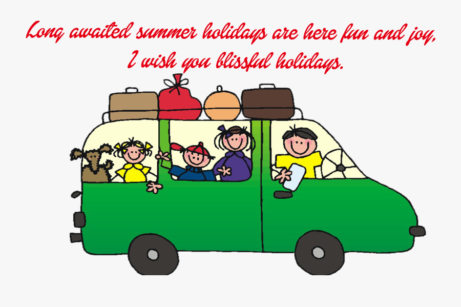Summer Breaks Wishes Png Clipart - Transporting Children, Transparent Clipart