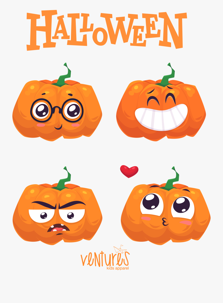 Pumpkin Emoji Png - Jack-o'-lantern, Transparent Clipart