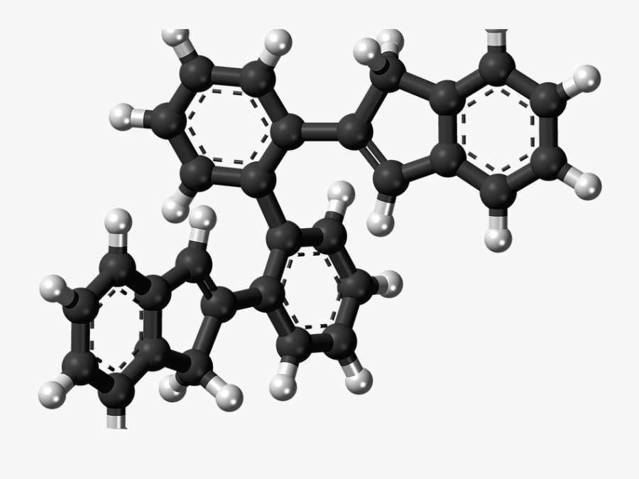 Transparent Tutoring Clipart Black And White - Safrole Molecule, Transparent Clipart