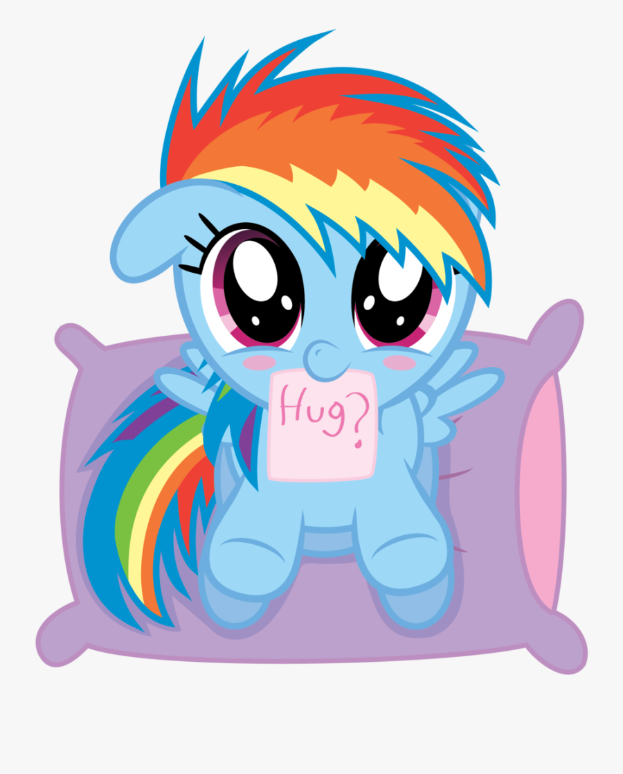 Rainbow Dash Rarity Pinkie Pie Twilight Sparkle Derpy - My Little Pony Cute Baby, Transparent Clipart