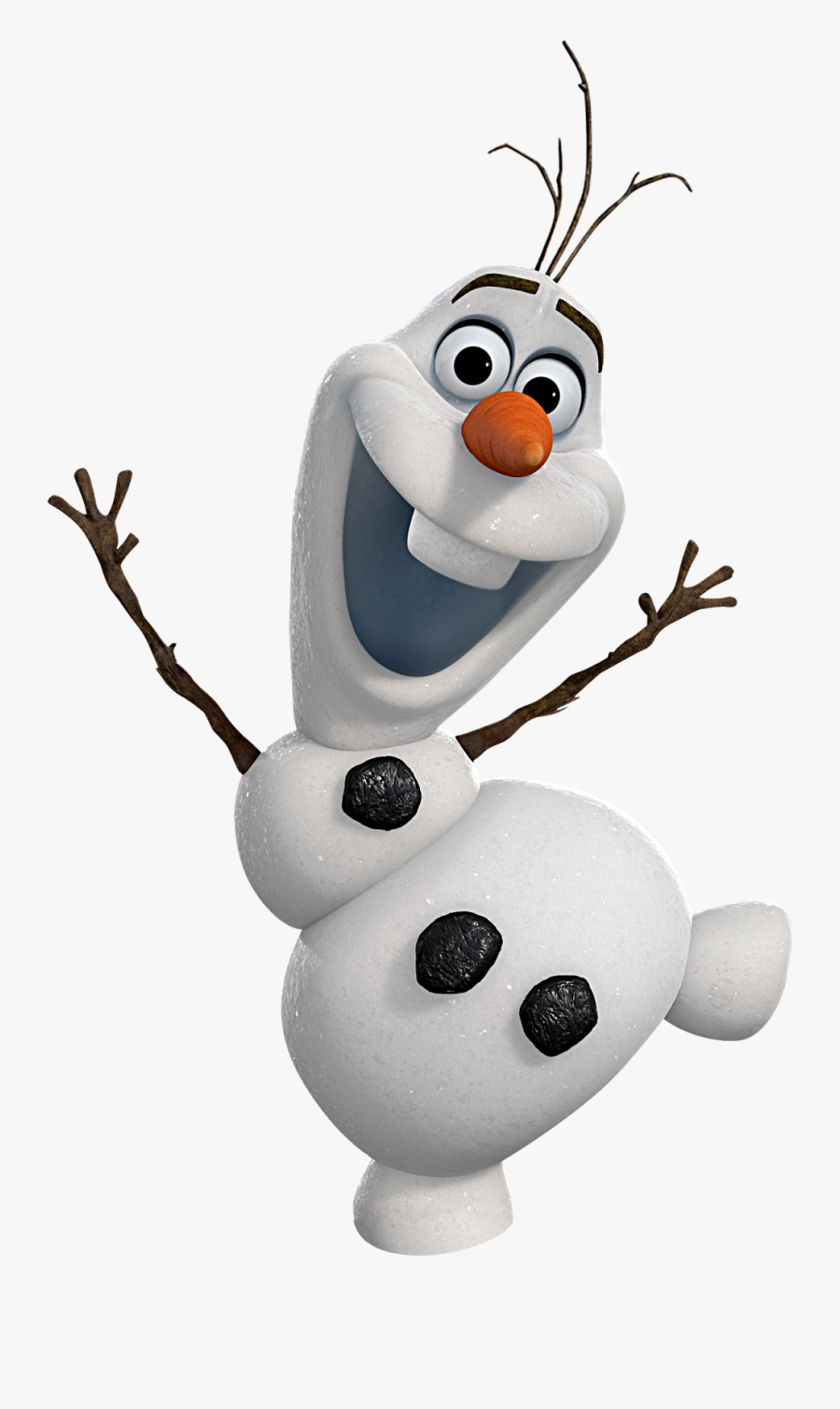 Olaf Elsa Kristoff Youtube Anna Free Download Image - Olaf The Snowman, Transparent Clipart