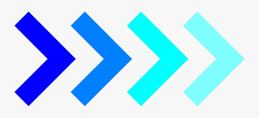 4 Arrows Right - Transparent Background Arrow Border, Transparent Clipart