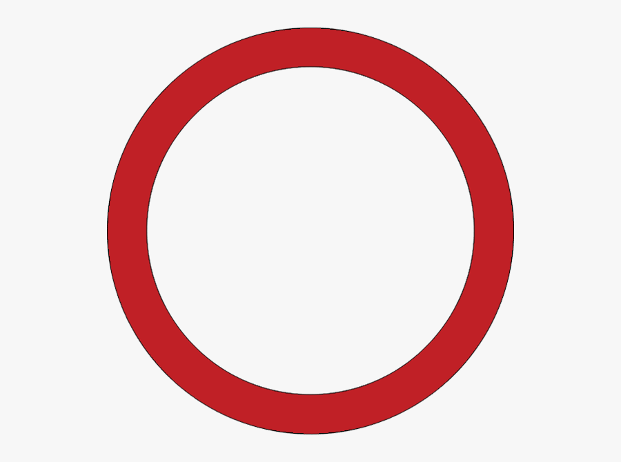 Red Circle Png Icon, Transparent Clipart