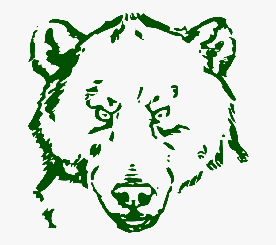 Bear Line Drawing Png, Transparent Clipart