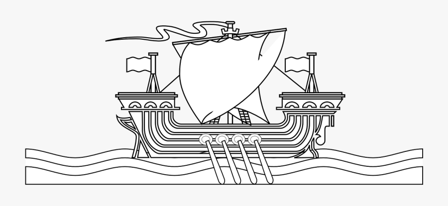 Transparent Viking Boat Clipart - Blue Viking With Transparent Background, Transparent Clipart