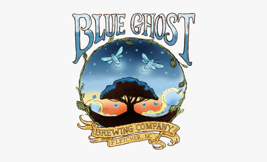 Picture - Blue Ghost Brewery Logo, Transparent Clipart