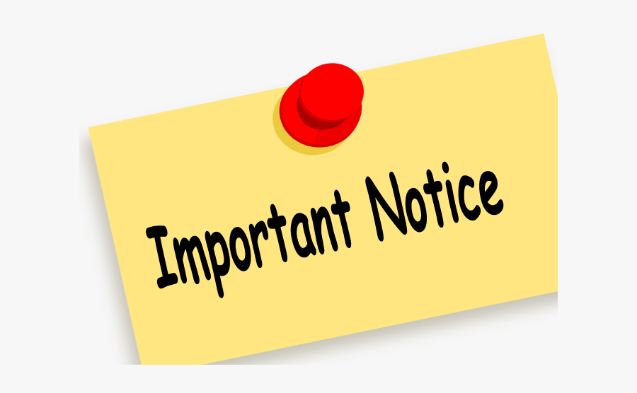 Clip Art Important Announcement Images Transparent Background 