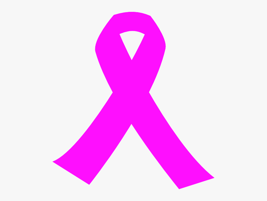 Transparent Breast Cancer Ribbon Vector Png - Breast Cancer Symbol Clipart, Transparent Clipart