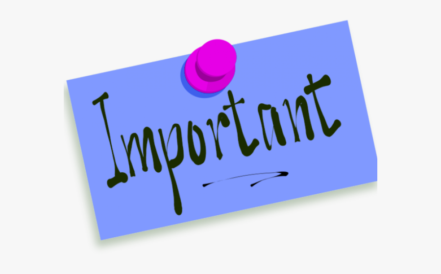 Important Clip Art, Transparent Clipart