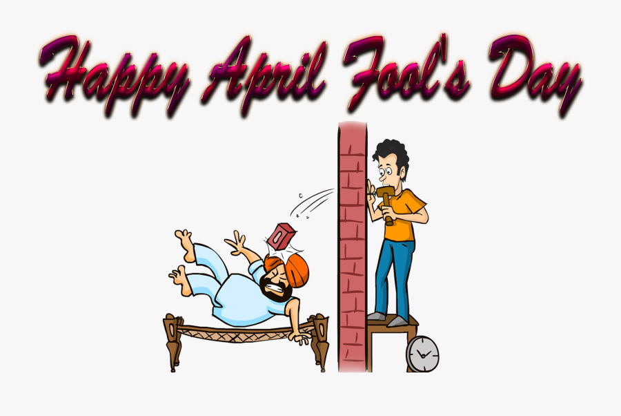 Happy April Fool"s Day Png Images - 1 Avril Fool Day, Transparent Clipart
