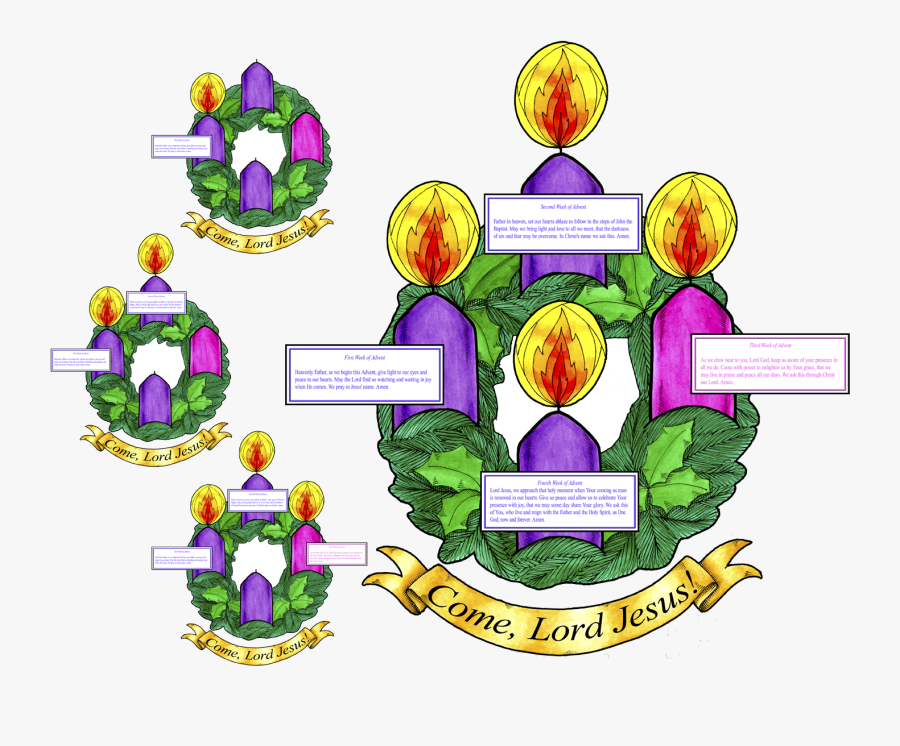 Advent Wreath With Label , Free Transparent Clipart ClipartKey