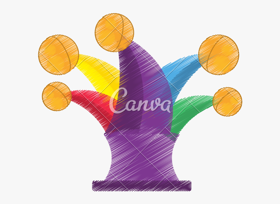 Transparent Jester Clipart - Player, Transparent Clipart