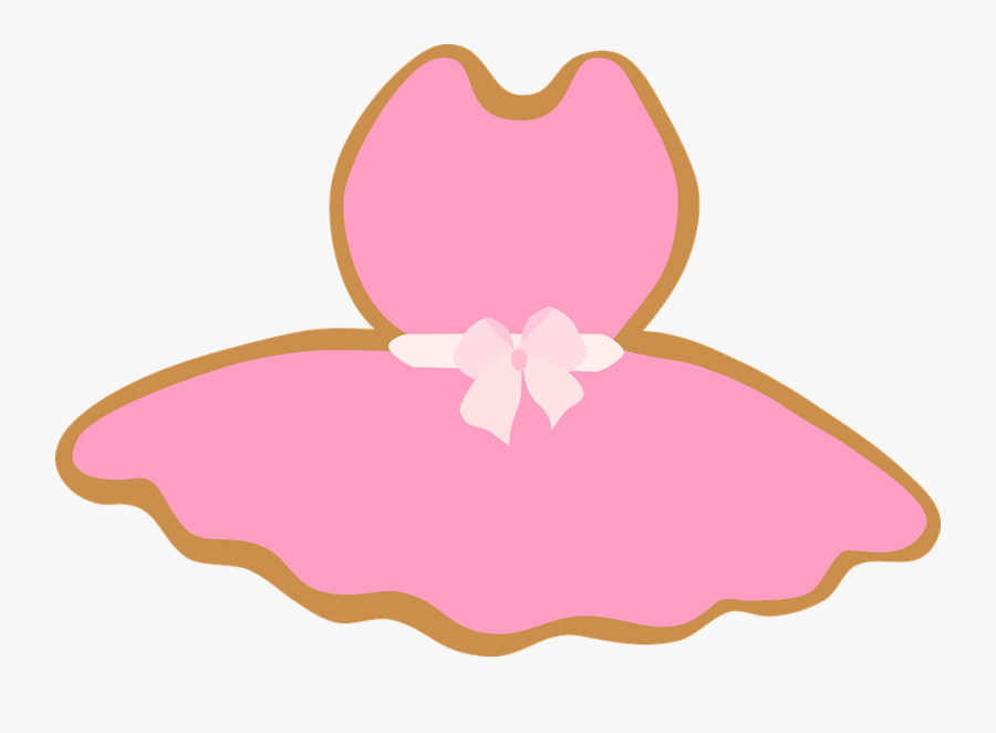 Ballet Dress, Dress, Girly, Pink, Ribbon - Girly Pink Transparent Png, Transparent Clipart