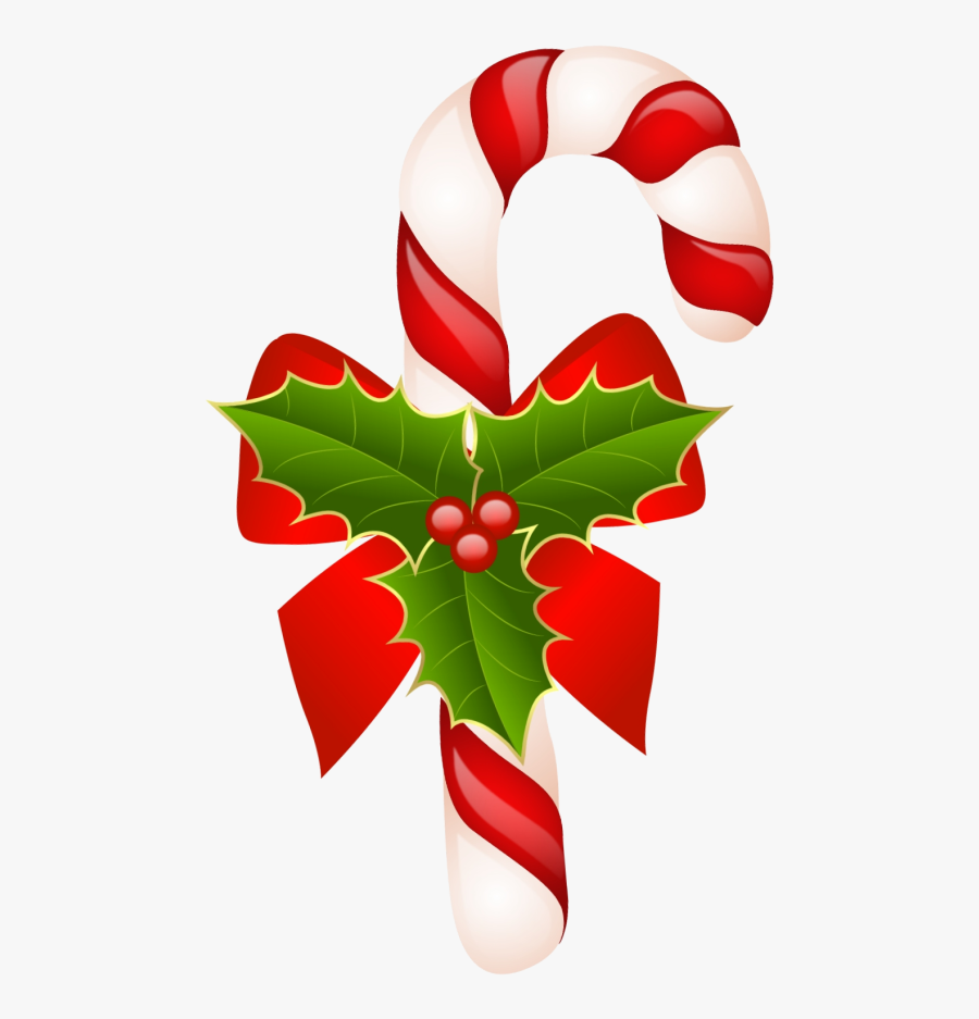 Picture - Candy Cane Christmas Decorations Clipart, Transparent Clipart