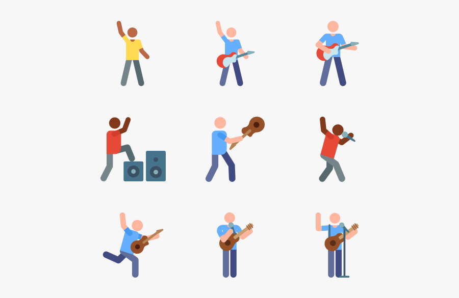 Play Guitar Icon Png, Transparent Clipart