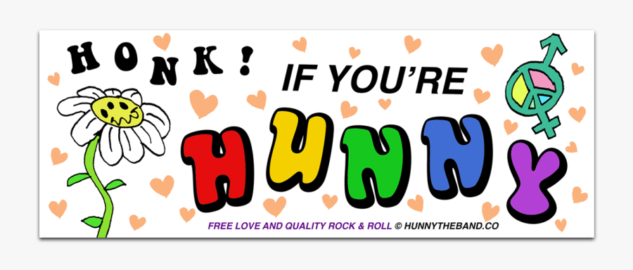 Honk If Youre Hunny, Transparent Clipart