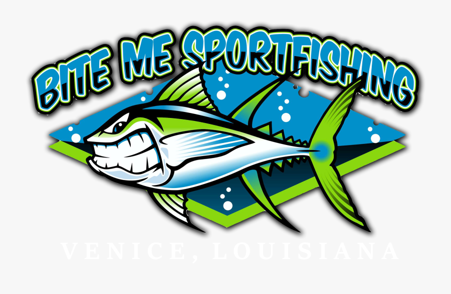 Bite Me Sportfishing, Venice Louisiana, Transparent Clipart