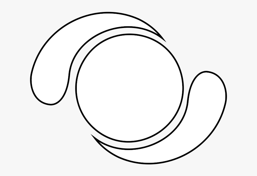 Shape Clip Art Download - Cool Yin Yang Circle, Transparent Clipart