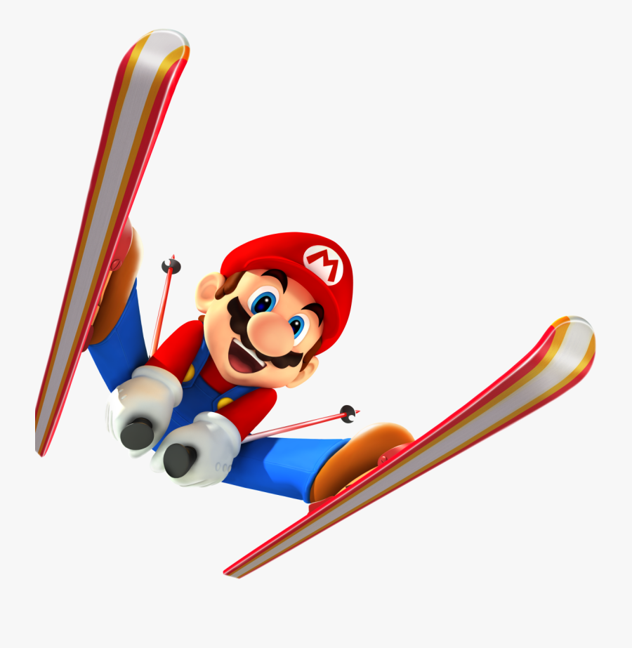 Mario And Sonic At The Olympic Winter Games Wii, Transparent Clipart