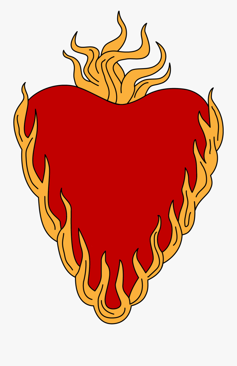 R"hllor, The Lord Of Light - Stannis Baratheon House Sigil, Transparent Clipart