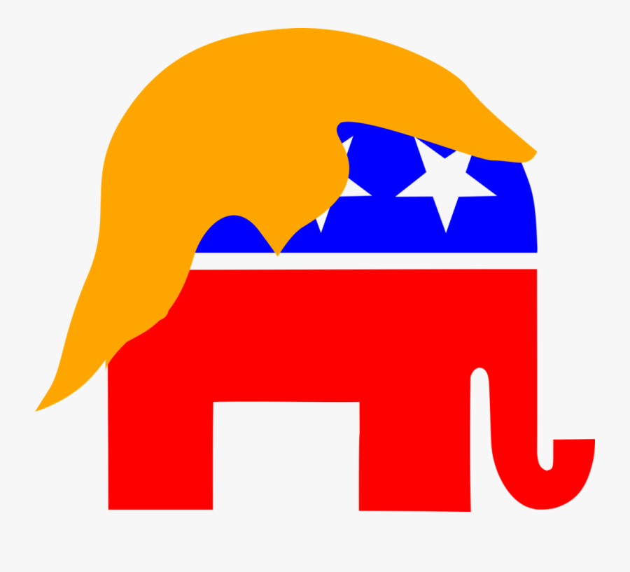 Celebrity, Donald Trump, Gop, Famous, People, Male, - Republican Logo, Transparent Clipart