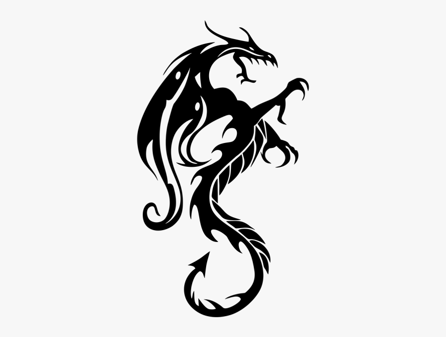 Dragon Tattoos, Transparent Clipart