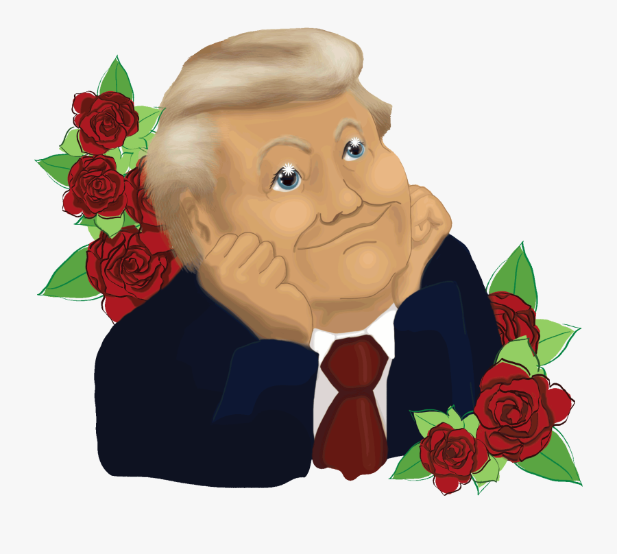 Kawaii Trump, Transparent Clipart
