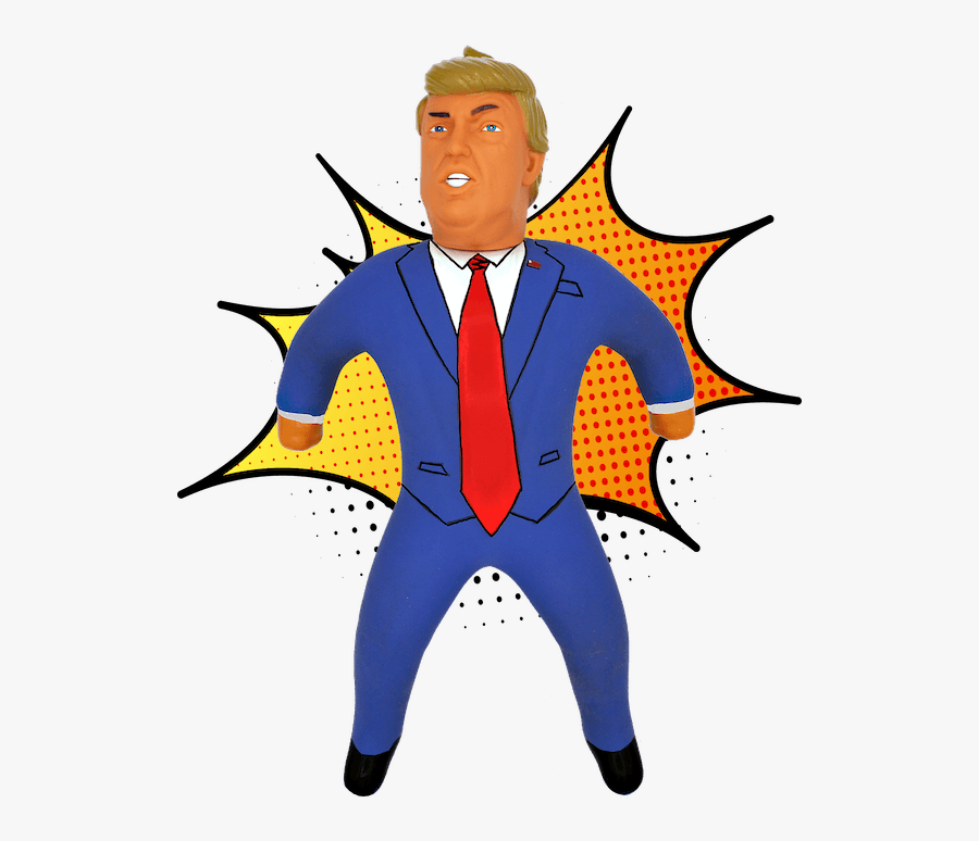 Trump Stress Doll, Transparent Clipart