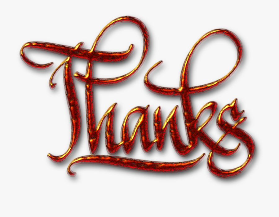 Logo,text,youtube - Clip Art Thanks, Transparent Clipart