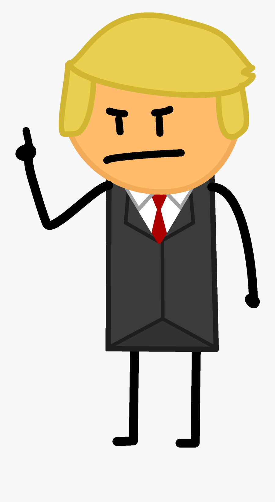 Kiggz Saga Wiki - Transparent Donald Trump Animated, Transparent Clipart