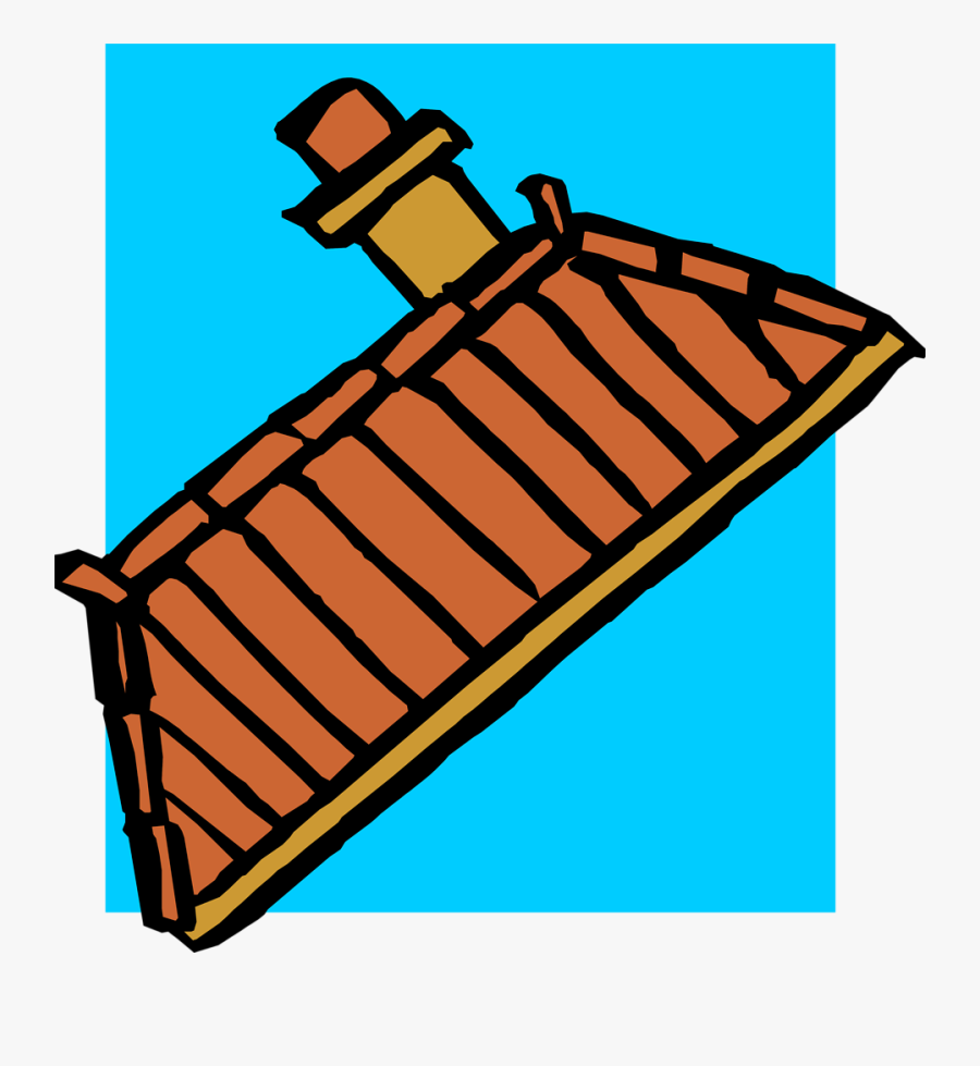 Cute Roof Clipart, Transparent Clipart