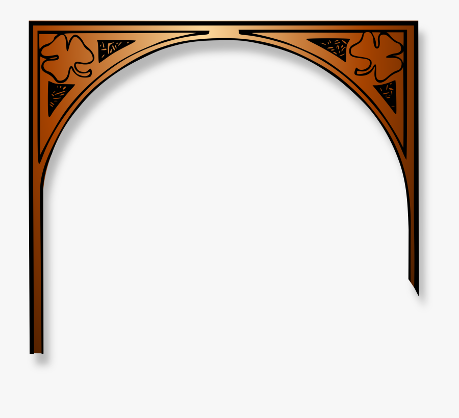 St Patricks Girl Clover Arch Clip Arts - Arch Design Vector Hd Png, Transparent Clipart