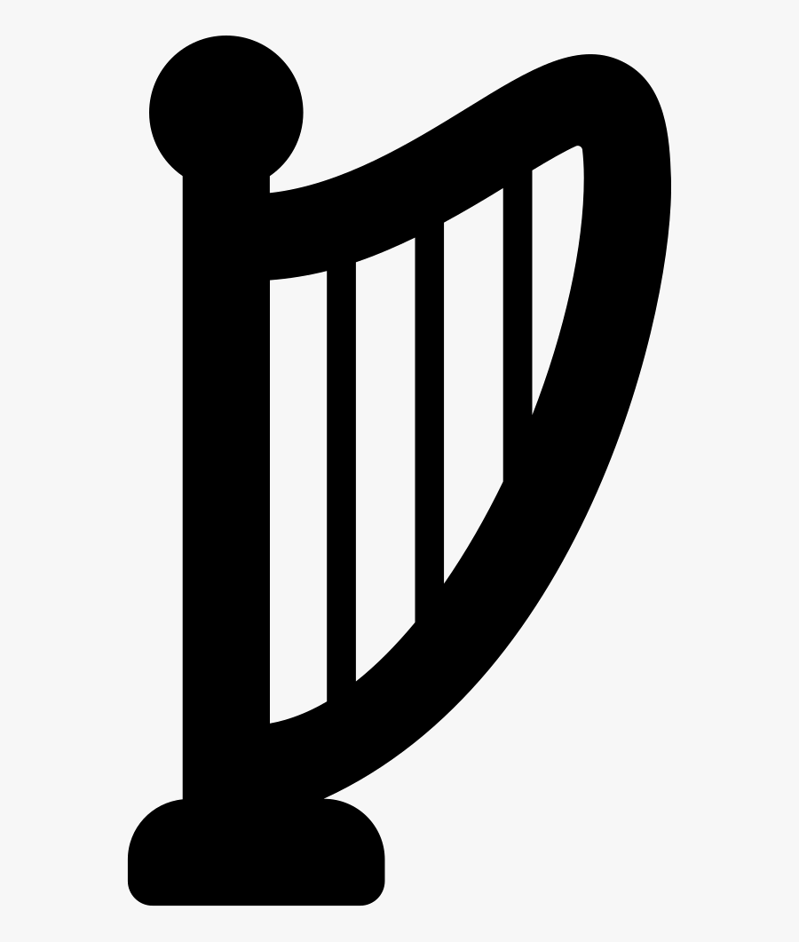 Harp Icon Png, Transparent Clipart