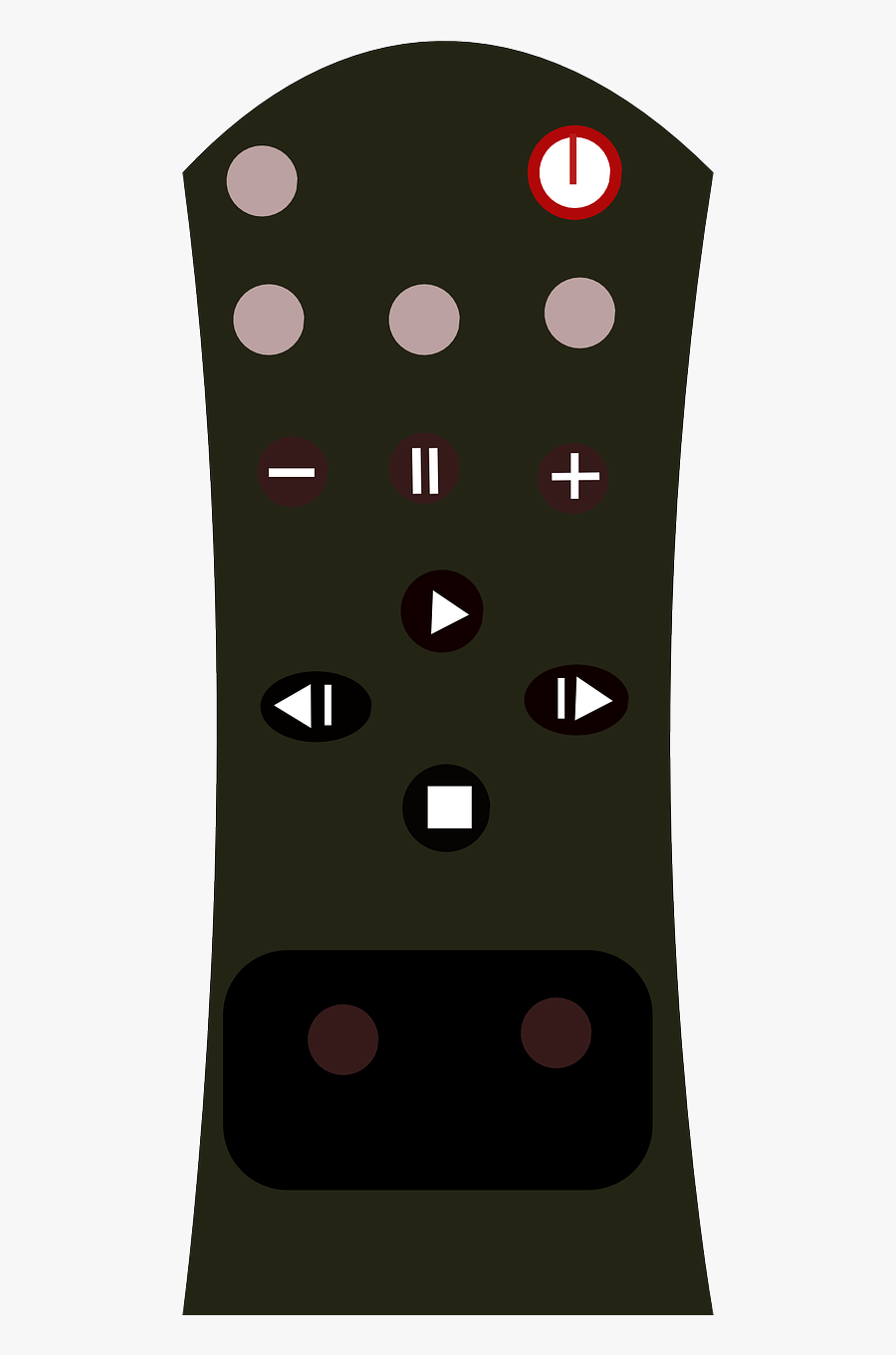 Controller - Television, Transparent Clipart
