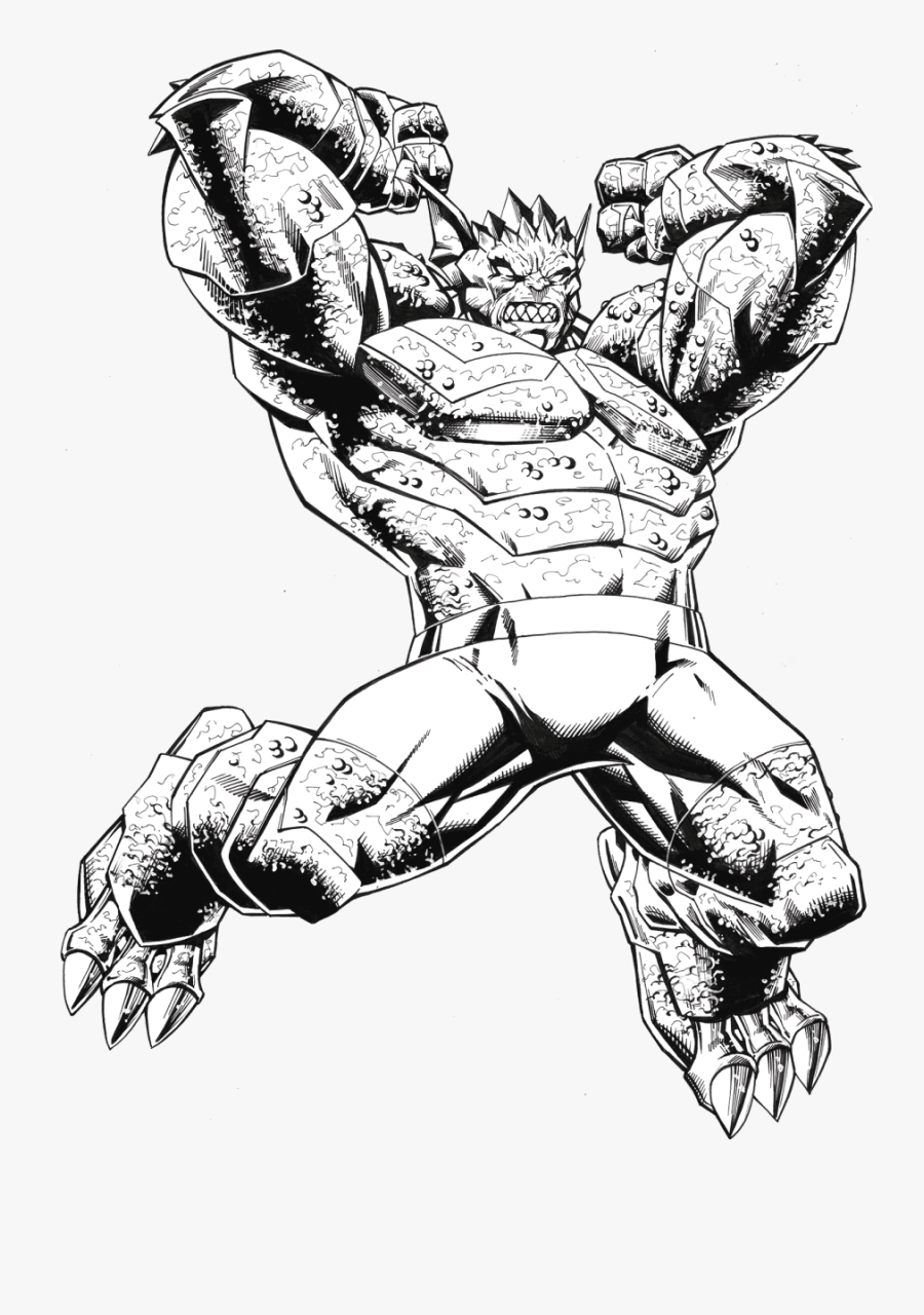 Collection Of Free Avengers Drawing Ink Download On - Cartoon Avengers Assemble Abomination, Transparent Clipart