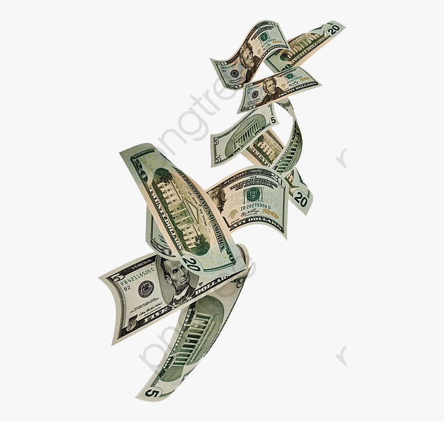 Nickel Clipart Money - Transparent Animated Money Falling Gif, Transparent Clipart