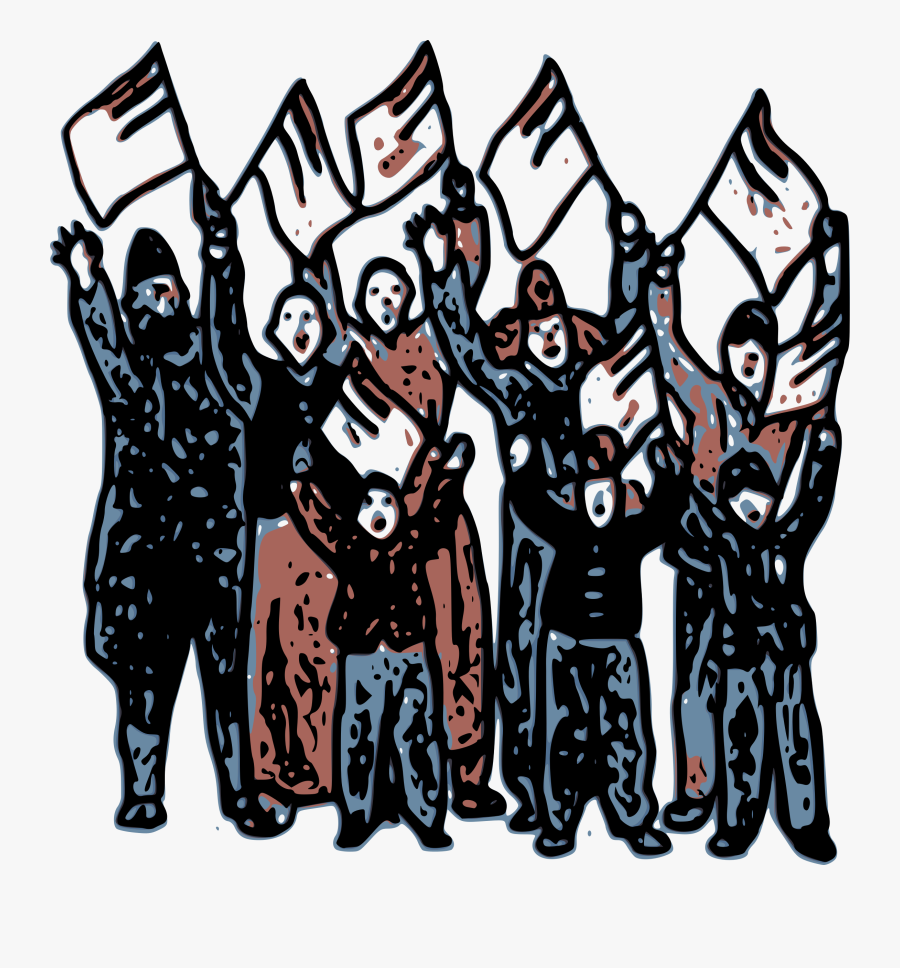 Visual Arts,art,fiction - Clip Art Cheering Crowds, Transparent Clipart