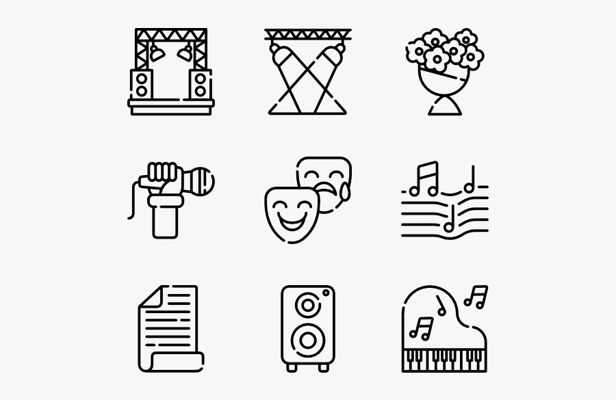 Show - Kitchen Utensils Icon Transparent Background, Transparent Clipart