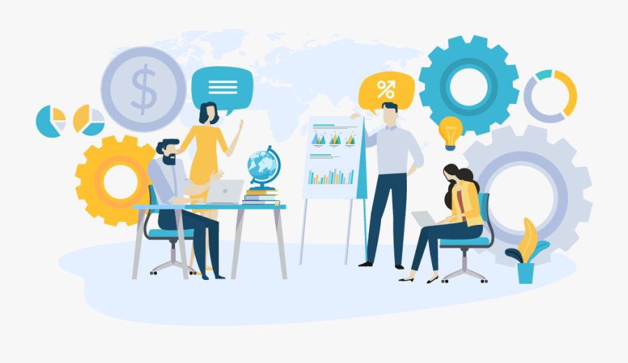 Marketing Trends Vector, Transparent Clipart