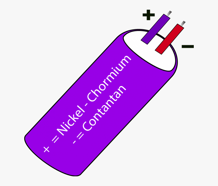 Cable Thermocouple Type T, Transparent Clipart
