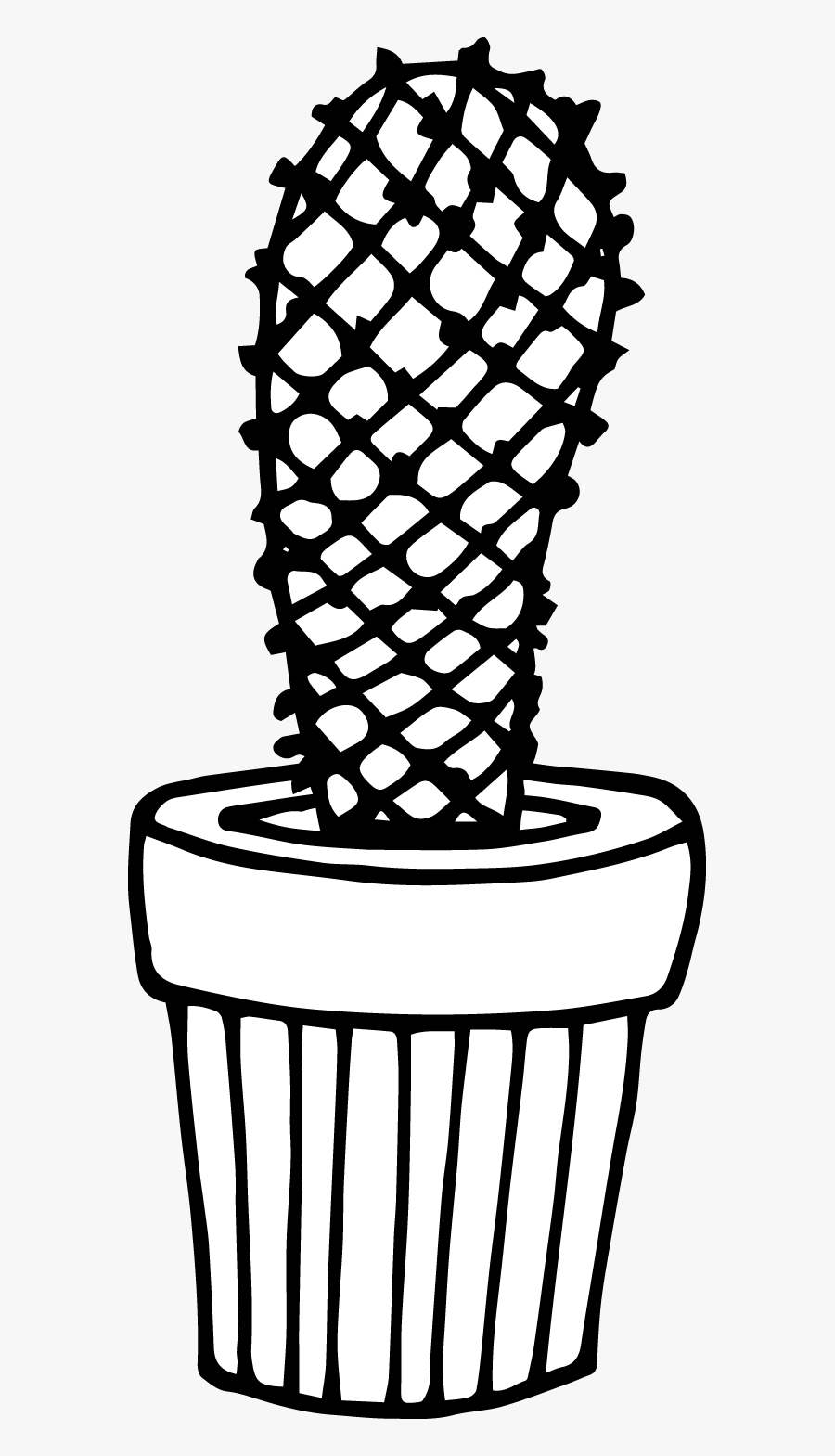Cactaceae Succulent Plant - Plant Stick Figure, Transparent Clipart