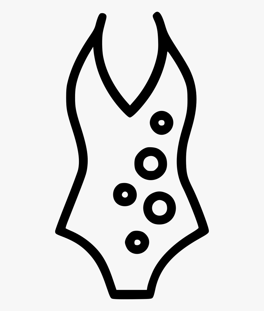 Cloth Women Swimming Suit - Bathing Suit Icon Png, Transparent Clipart